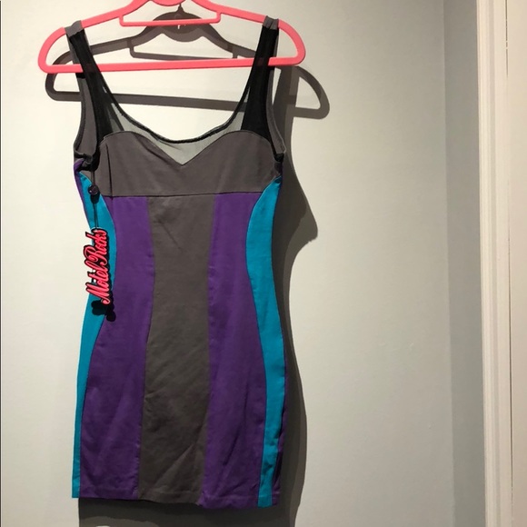 Motel Rocks Color-block Tank Dress - Picture 1 of 3